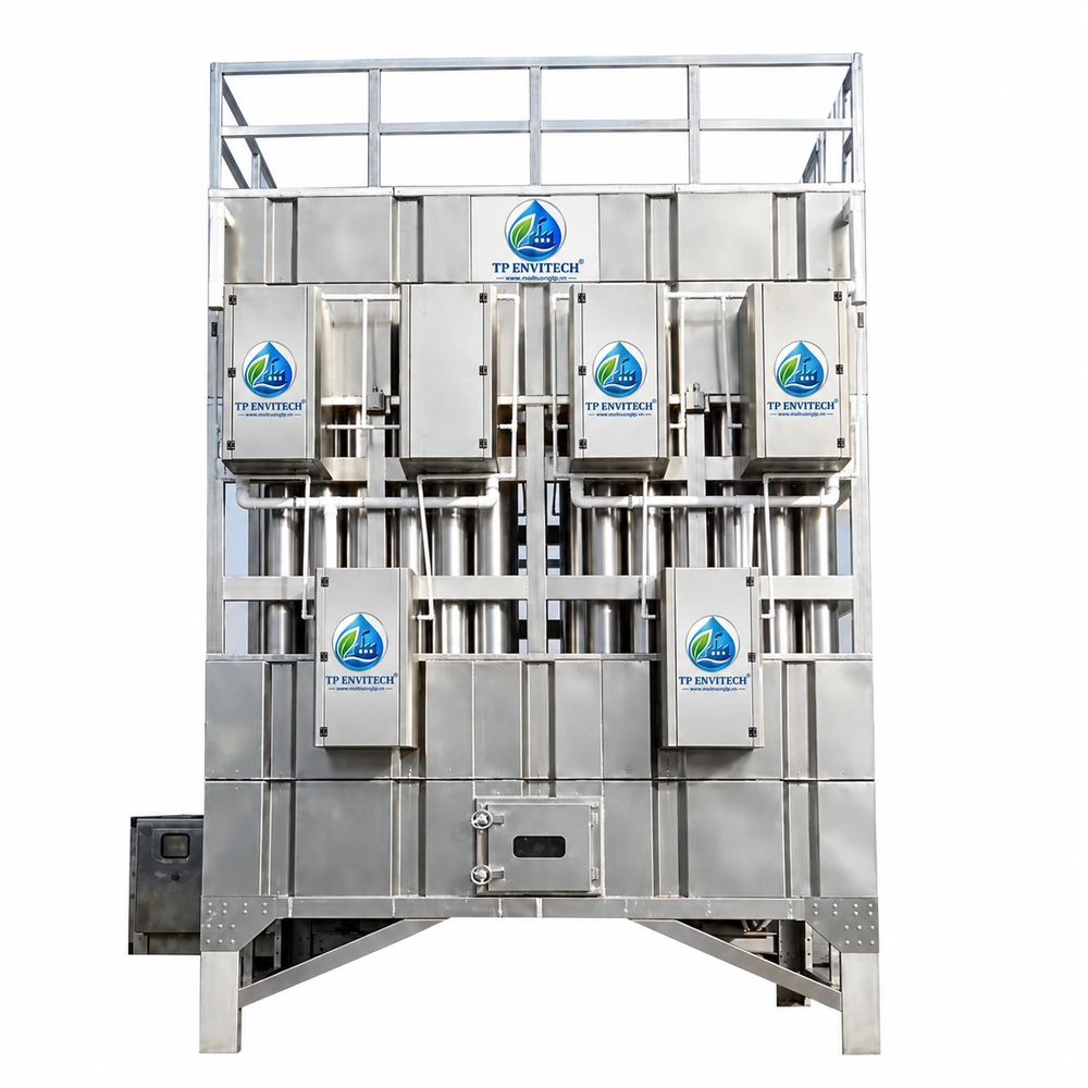 Máy lọc khói bụi tĩnh điện ướt tự động TP ENVITECH