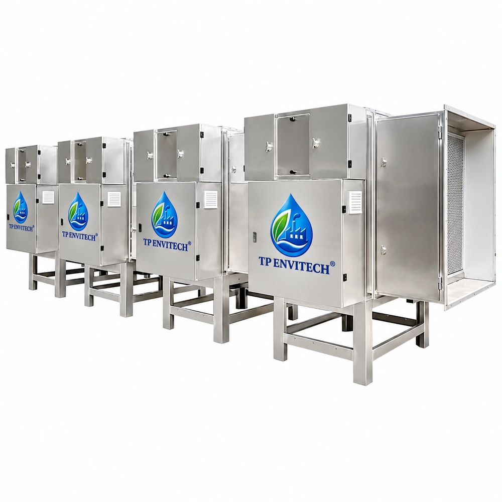 Máy lọc tĩnh điện ướt xử lý khí thải TP ENVITECH